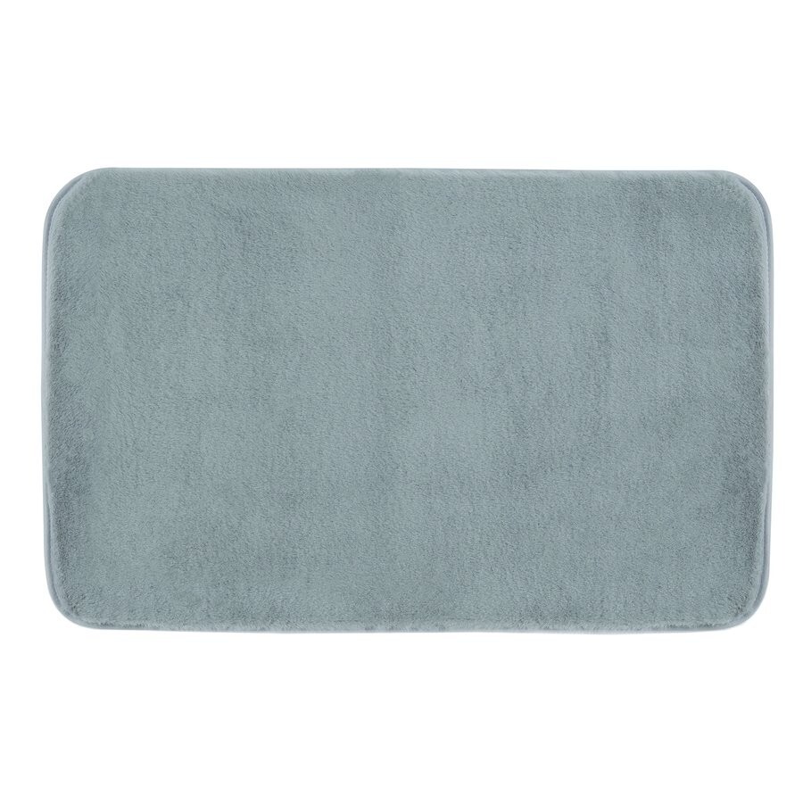 Gedy - FUZZY koupelnová předložka, 50x80cm, 100% polyester, protiskluz, azzuro 96FY508062