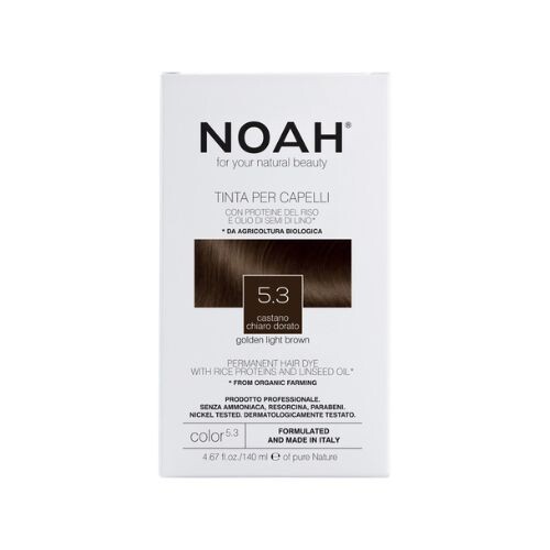 Krémová farba na vlasy zlatá svetlohnedá Noah 140ml