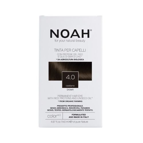 Krémová farba na vlasy hnedá Noah 140ml