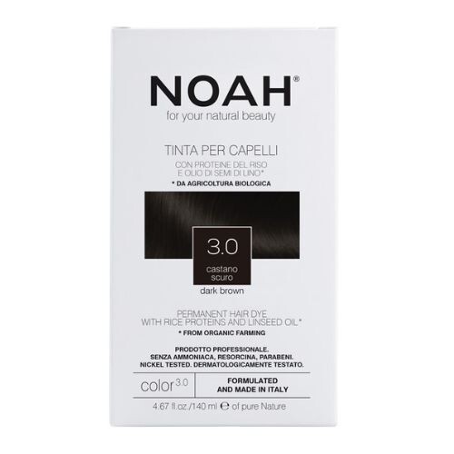 Krémová farba na vlasy tmavohnedá Noah 140ml