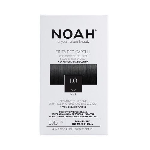 Krémová farba na vlasy čierna Noah 140ml