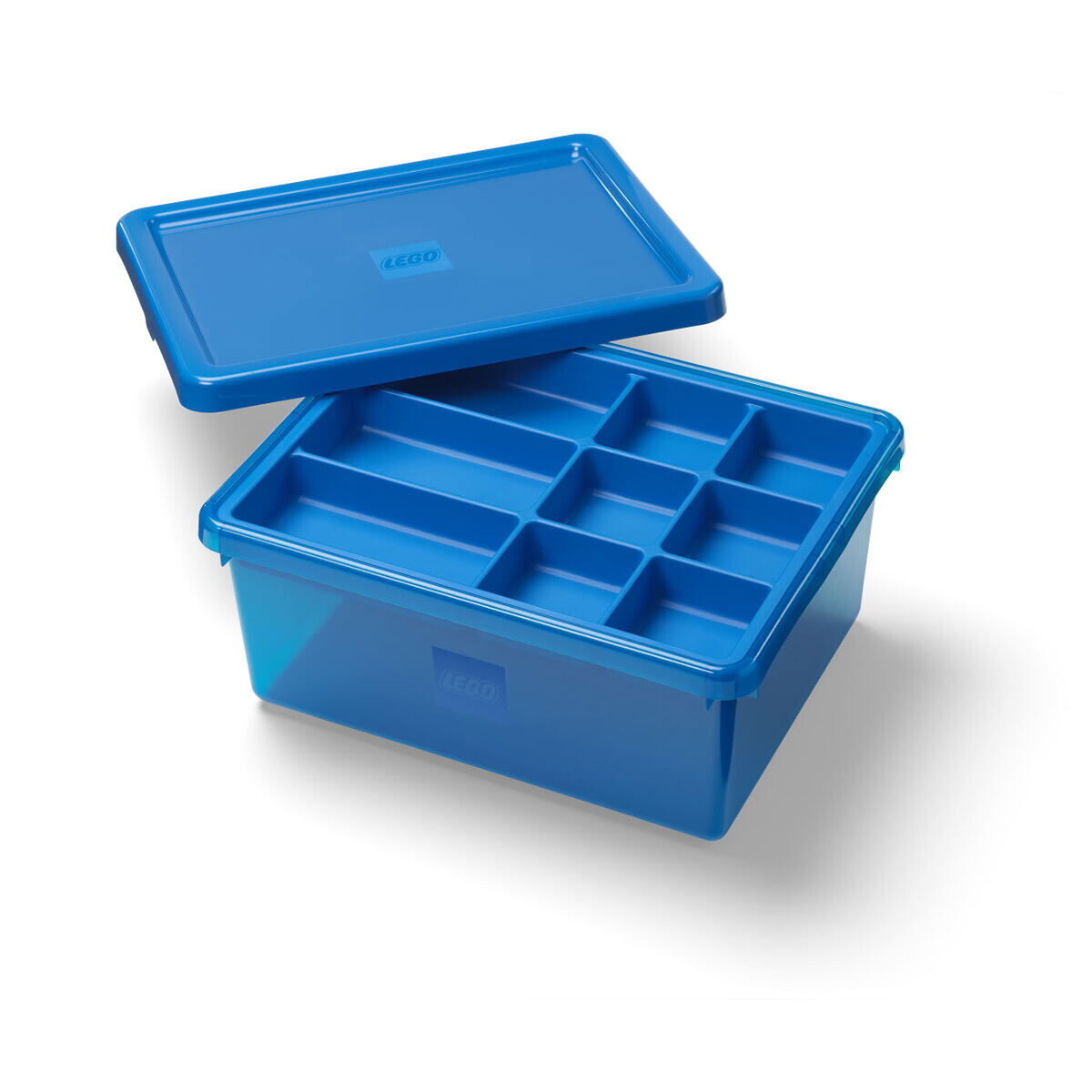LEGO Úložný box s organizérom - modrý
