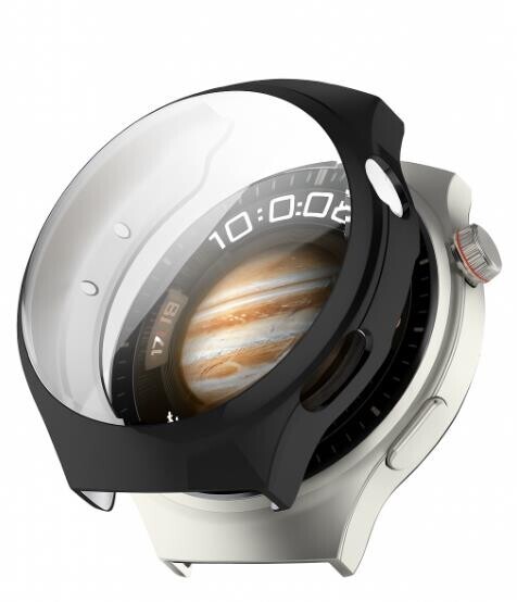 Silikónový kryt pre Huawei Watch 4 Pro - Čierný