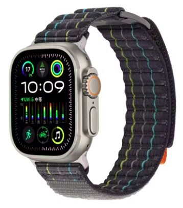 eses Nylonový remienok pre Apple Watch - Sivá 38 mm, 40 mm, 41 mm