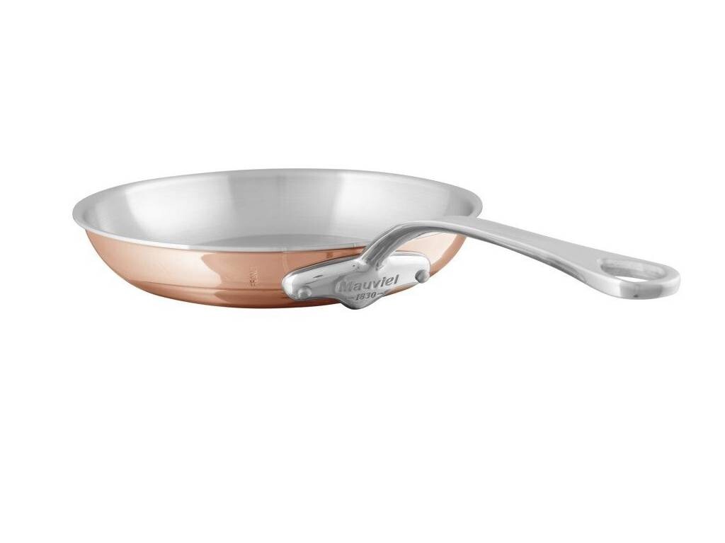 Oceľová panvica M'6S 26 cm, meď, Mauviel