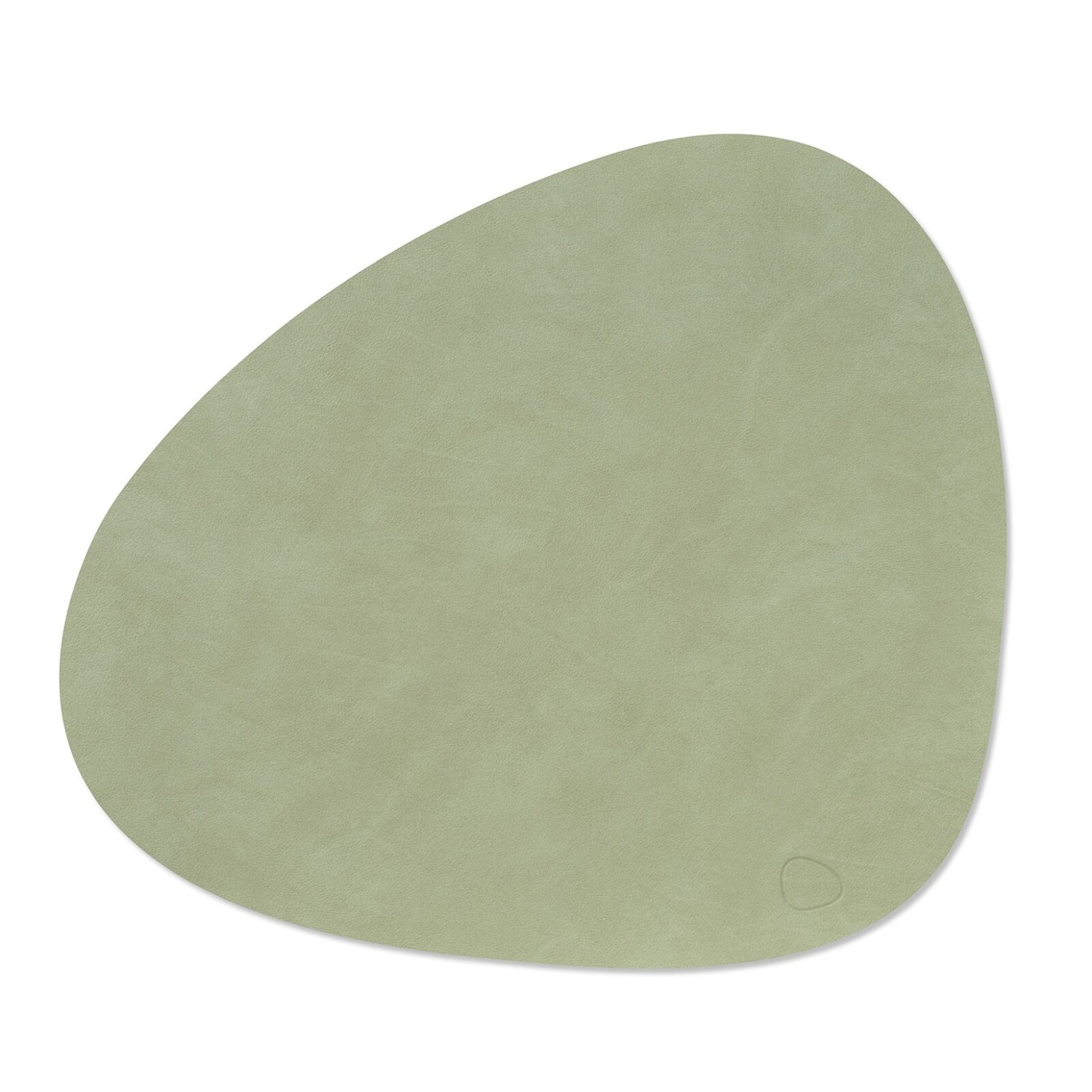 Prestieranie CURVE NUPO 37 x 44 cm, olivovo zelená, koža, LIND DNA