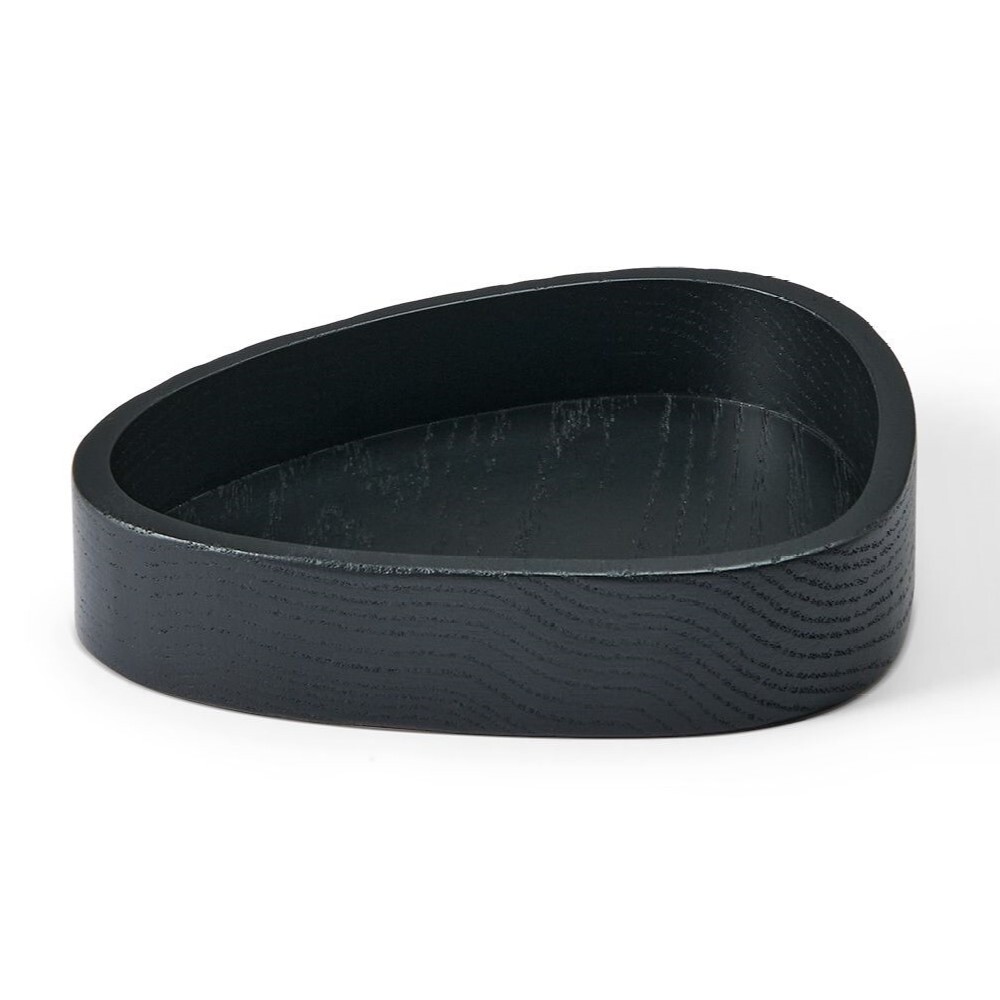 Odkladacia miska WOOD BOX 14 cm, čierna, drevo, LIND DNA
