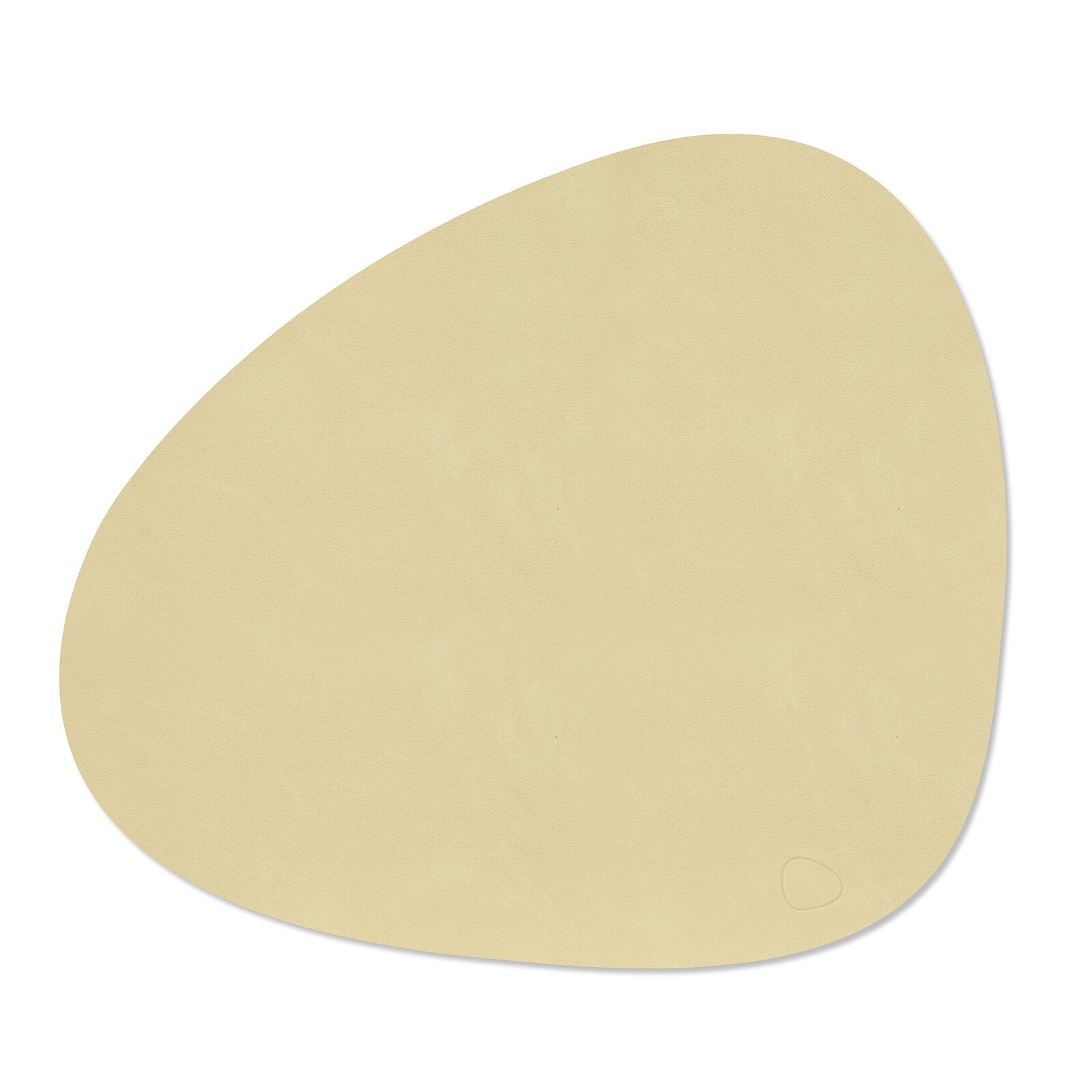 Prestieranie CURVE NUPO 37 x 44 cm, citrónový sorbet, koža, LIND DNA