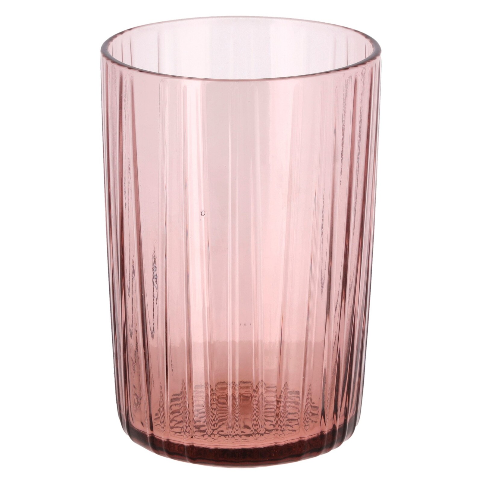 Pohár KUSINTHA 280 ml, sada 4 ks, ružová, sklo, Bitz