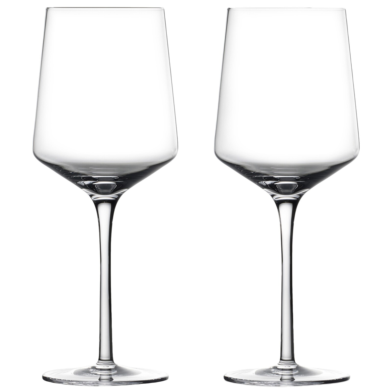 Pohár na červené víno ROCKS 400 ml, sada 2 ks, jasné, sklo, Zone Denmark