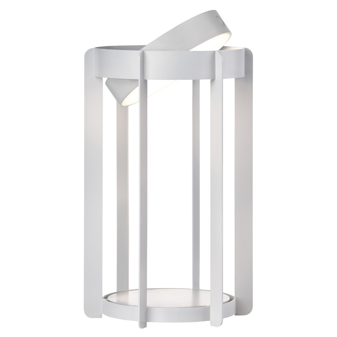 Lampáš FIREFLY 30 cm, LED, jemne šedá, hliník, Zone Denmark