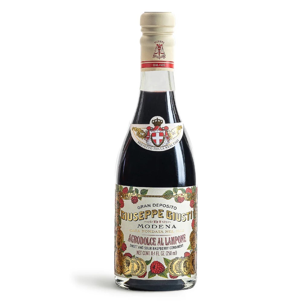 Sladkokyslé korenie 250 ml, malina, Giusti