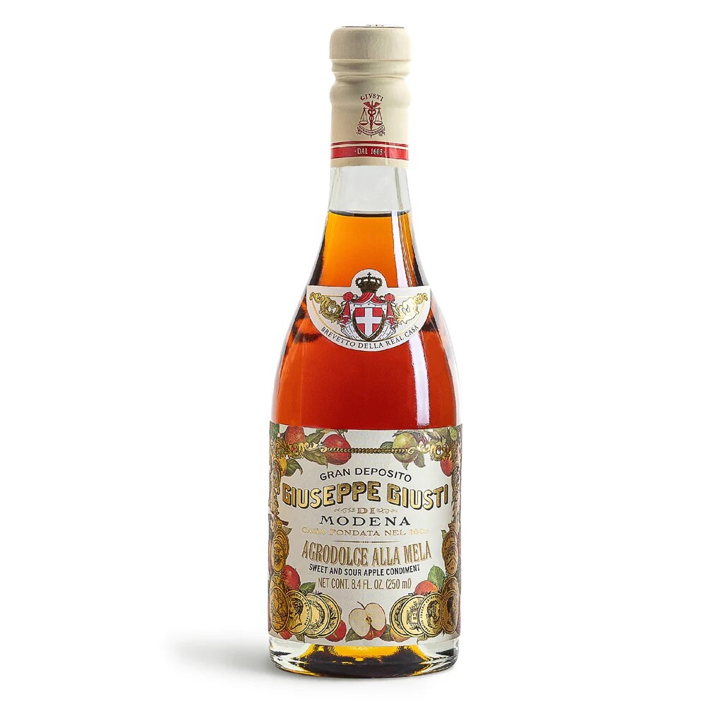 Sladkokyslé korenie 250 ml, jablko, Giusti