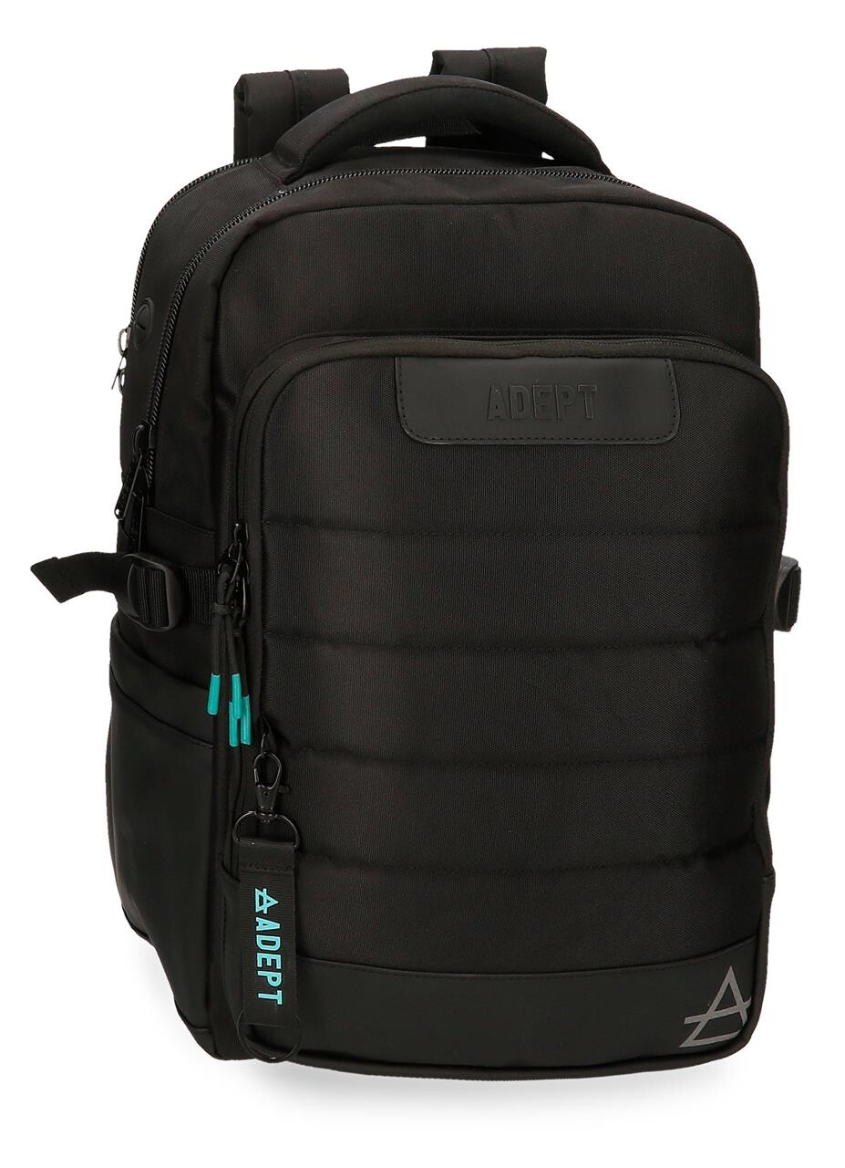 Batoh na notebook s USB portom Adept Dmas - čierny 18 L