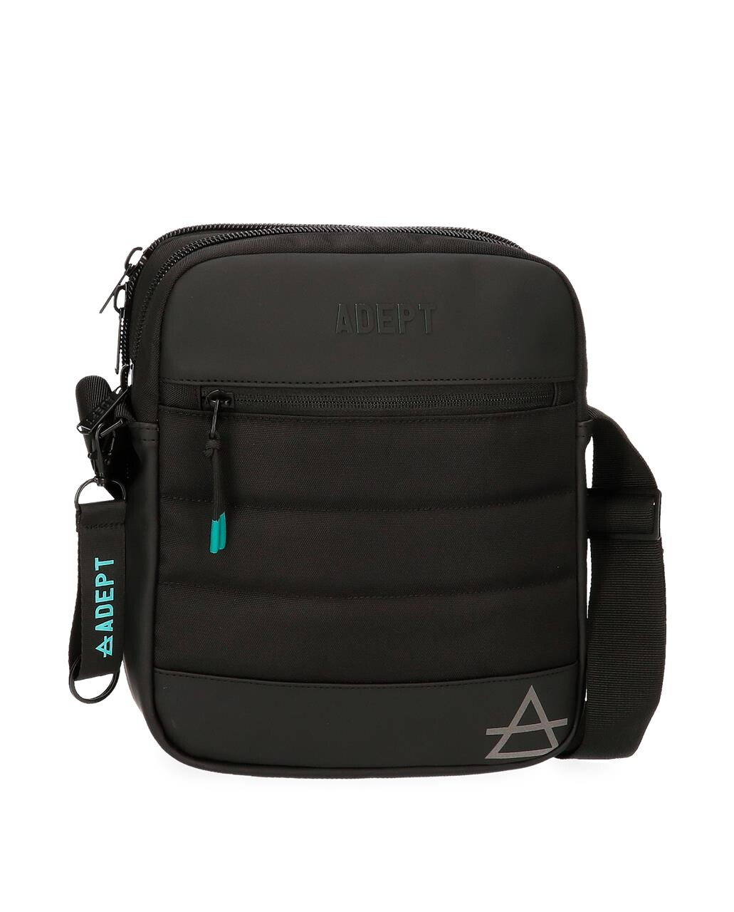 Pánska crossbody taška Adept Dmas - čierna 27 cm