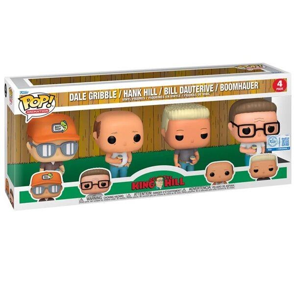 POP! TV: Dale Gribble (King of The Hill) Special Edition 4 Pack