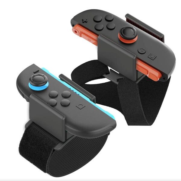 iPega Športovné pásky pre JoyCon Ovládače Nintendo Switch 2, black PG-SW2136