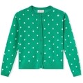 Kabáty Compania Fantastica  COMPAÑIA FANTÁSTICA Cardigan 10234 - Green/White