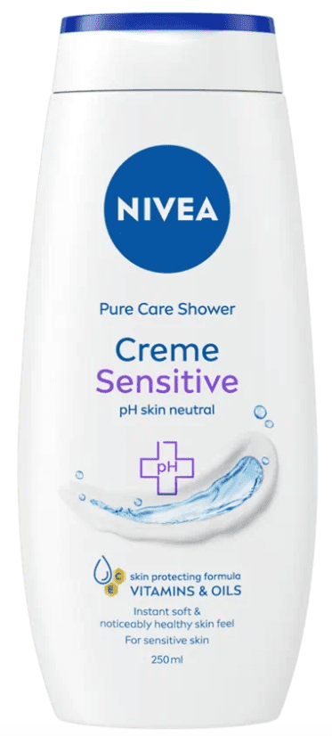 NIVEA CREME SENSITIVE - Sprchovací gél na citlivú pokožku 0,25 L