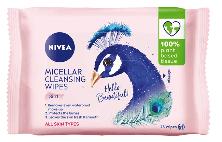 NIVEA - Čistiace micelárne pleťové obrúsky 3v1 (25 ks)