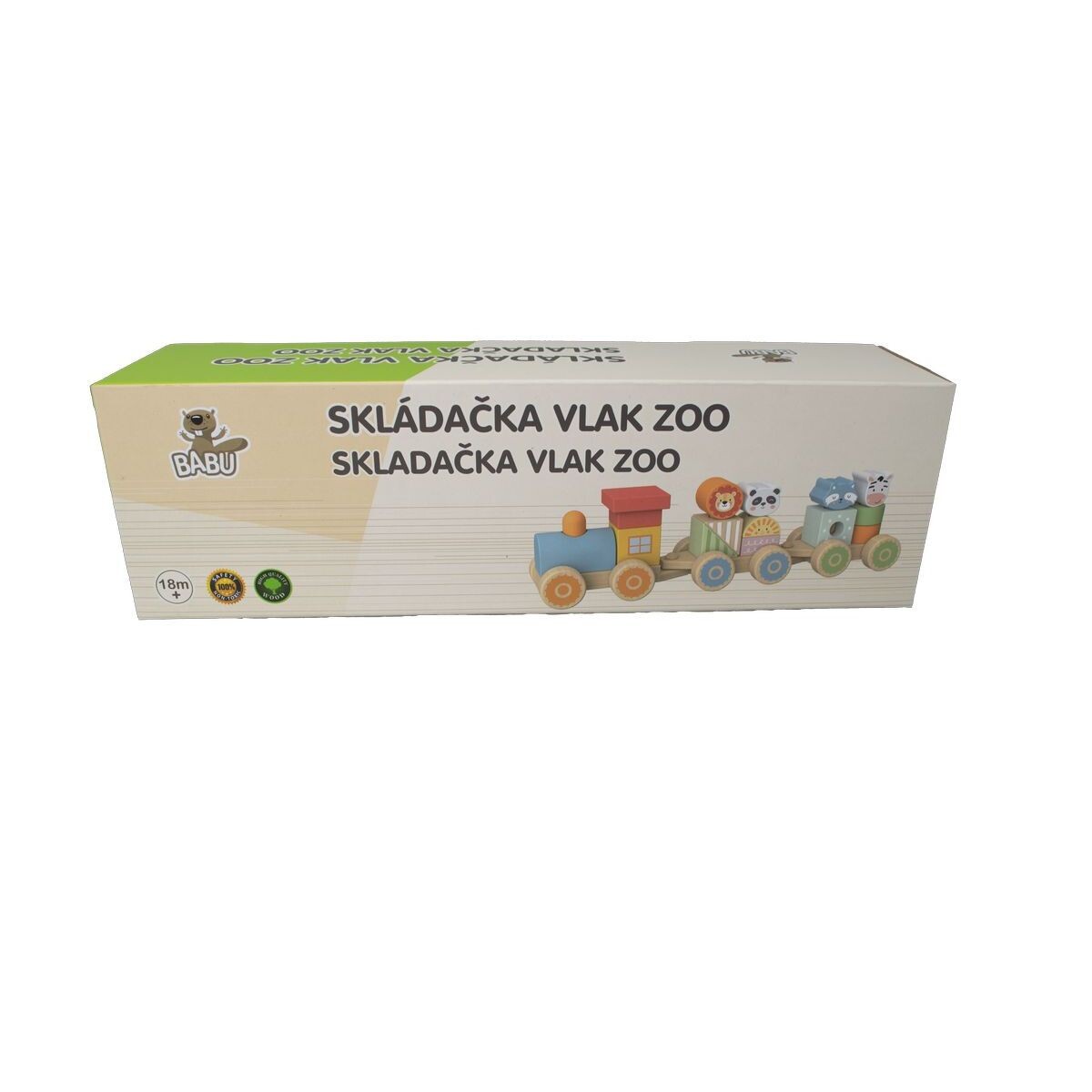 BABU - Drevený vláčik SAFARI