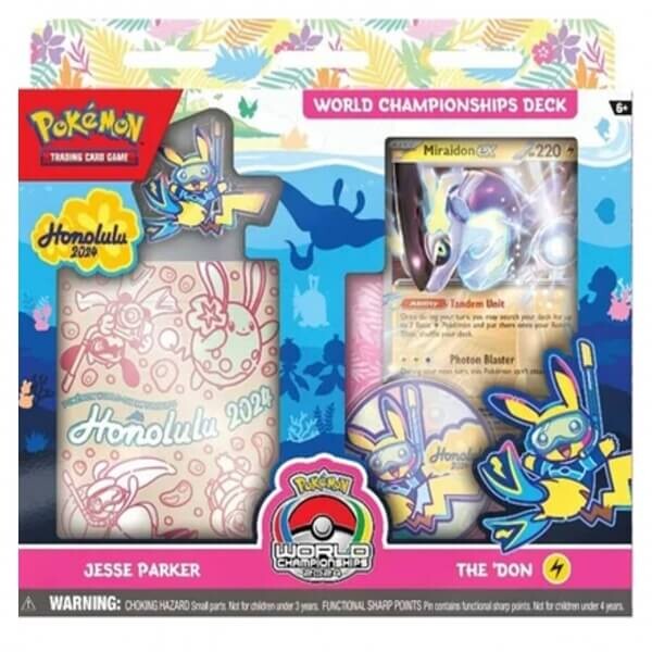 Nintendo Balíček na Majstrovstvá sveta Pokémon TCG 2024 Honolulu - Roaring Moon - Sakuya Ota