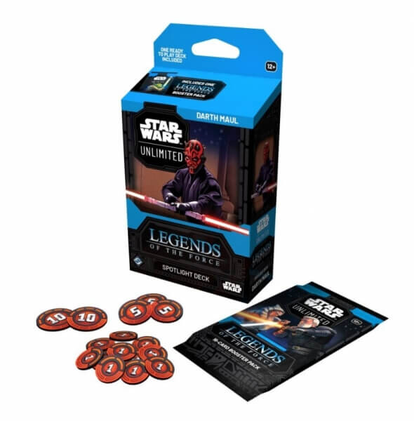 Fantasy Flight Games Star Wars: Unlimited TCG - Legends of the Force Spotlight Deck Darth Maul