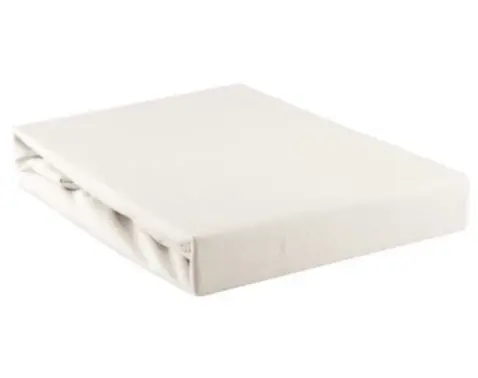 Prestieradlo Lycra 180x200 cm, smotanové%