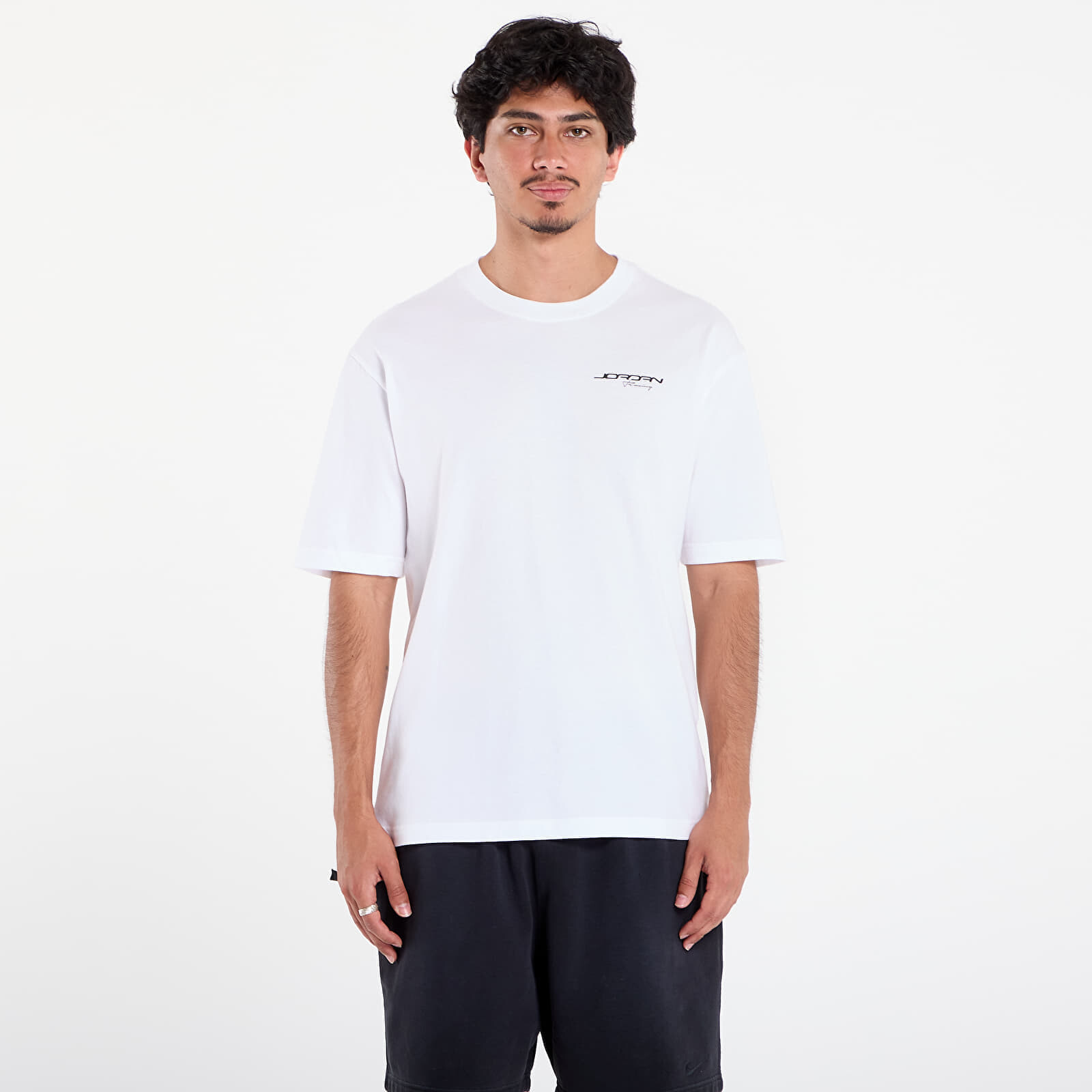Tričko Jordan Men's T-Shirt White/ Black M