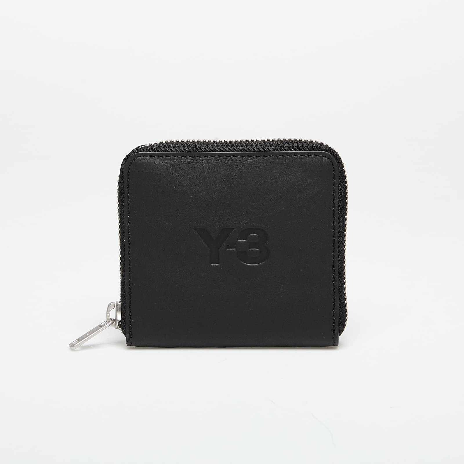 Y-3 Crinkle Leather Wallet Black Universal