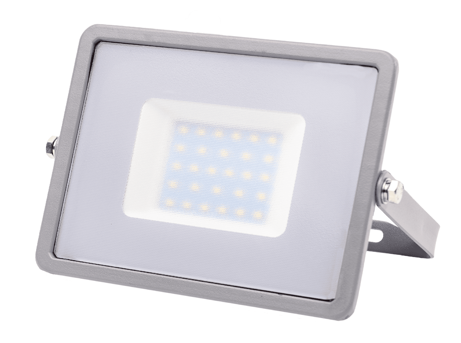 LED Solution Šedý LED reflektor 30W Premium - VYSTAVENÝ VZOROK VYP314