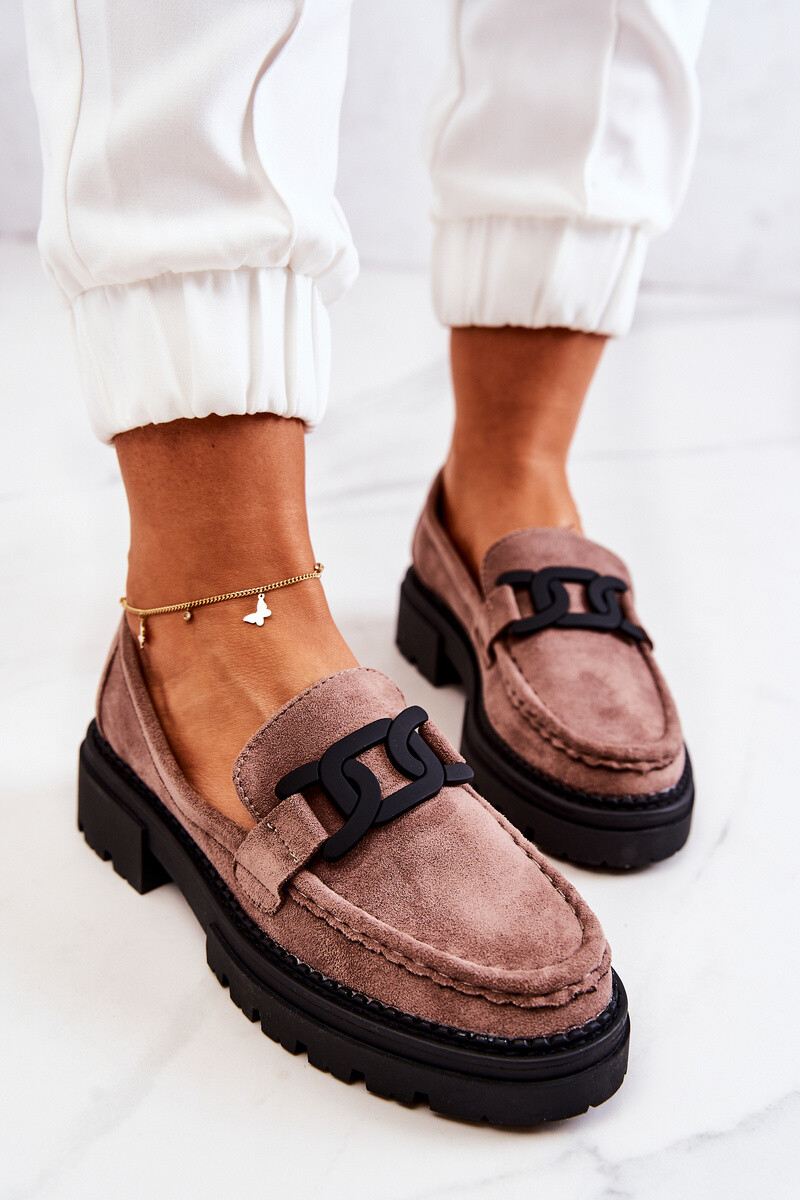 Lafefer Suede Shoes s ozdobou LA.FI