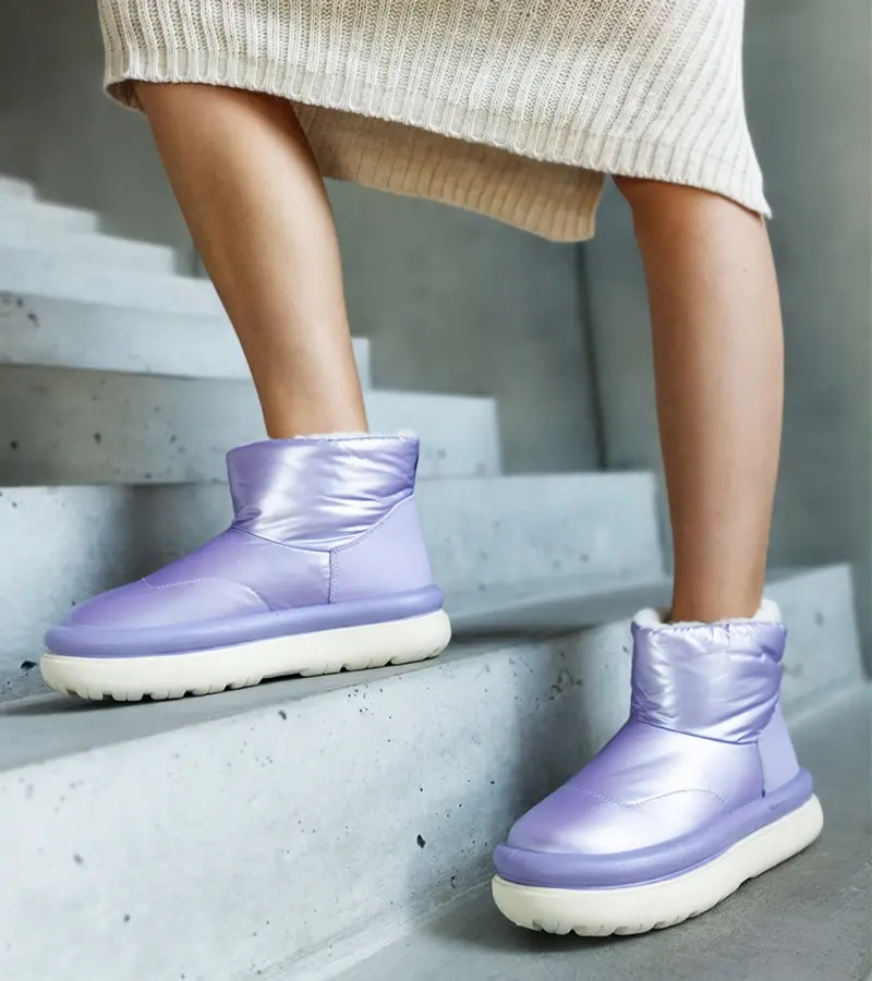 Gemre Fialové teplé snehule na platforme Cores