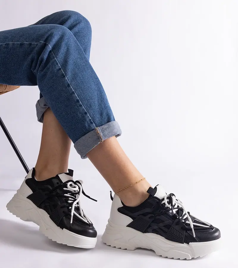 Gemre Čierne športové tenisky dámske Alva