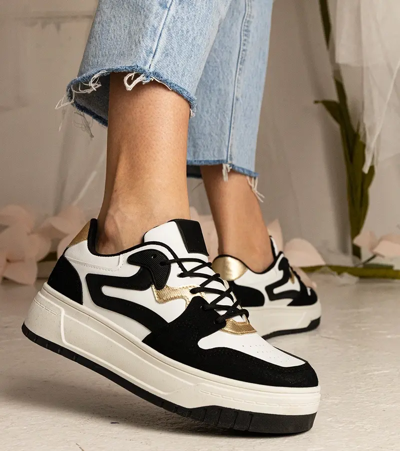 Gemre Čierne tenisky dámske športové Seisha