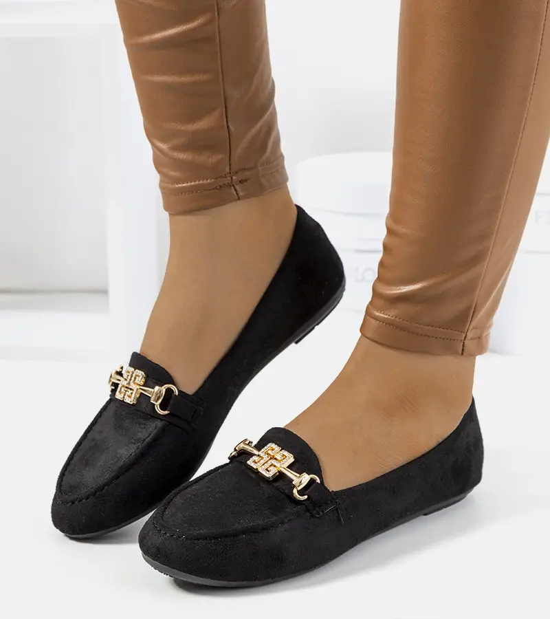 Gemre Black loafers Aniria