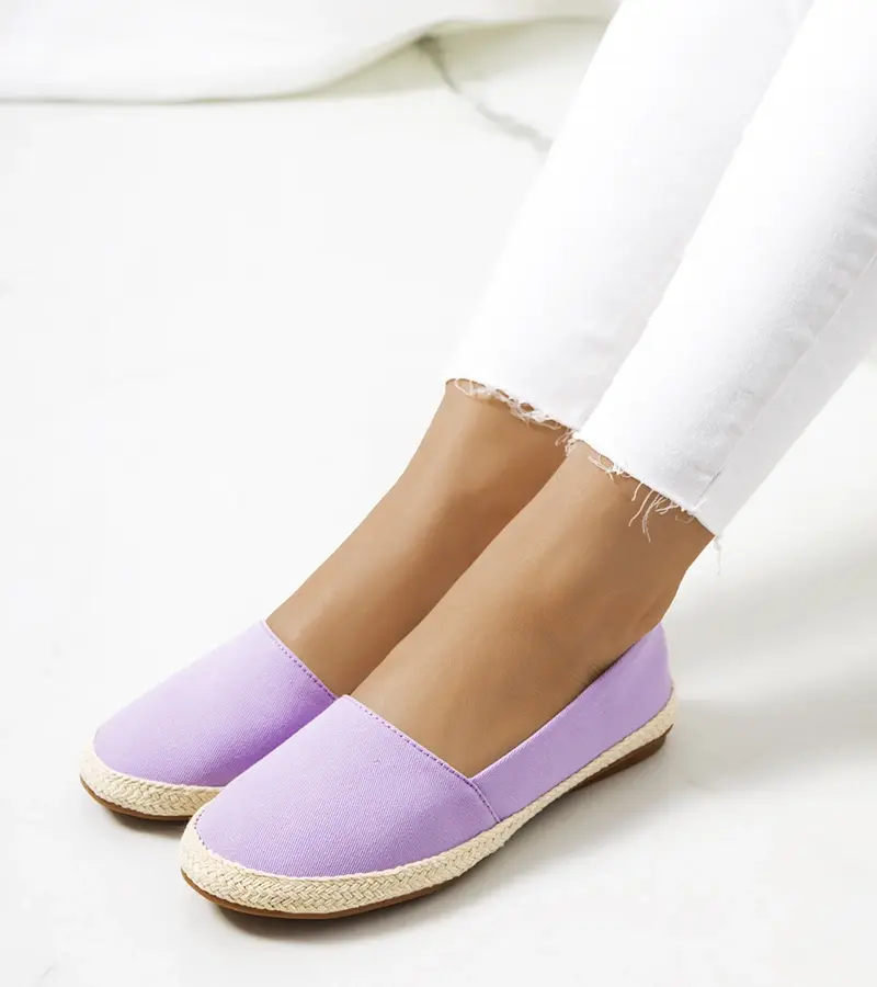 Gemre Dámske fialové espadrilky Lyndsey