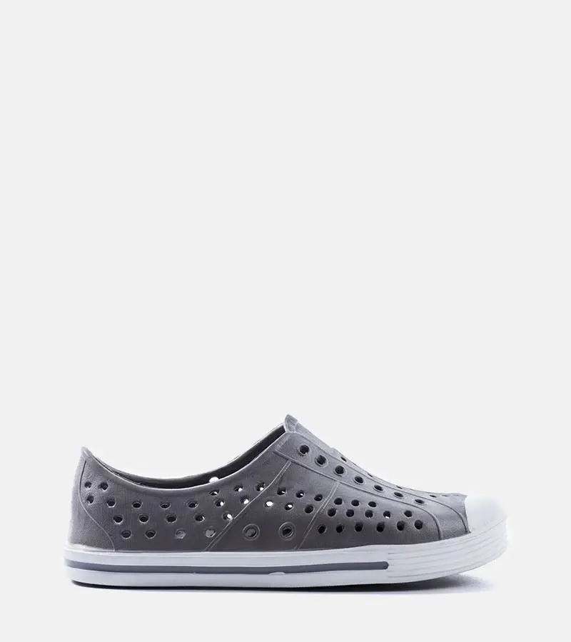 Gemre Šedé detské žabky Peppin do bazéna