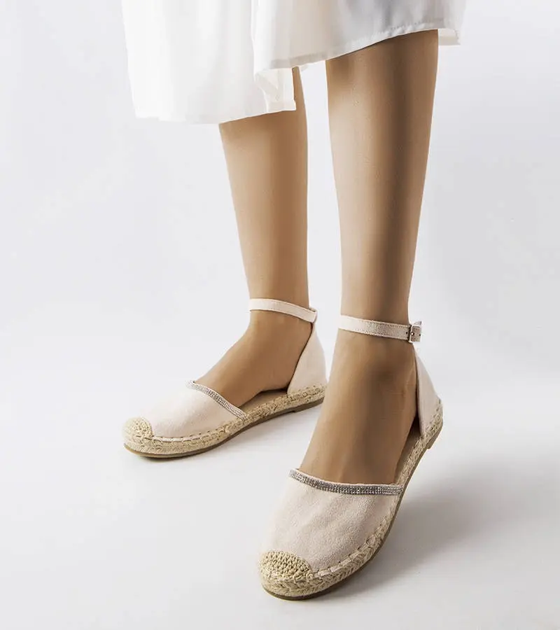 Gemre Béžové espadrilky Licia