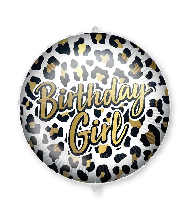 Procos Fóliový balón - Birthday Girl 46 cm