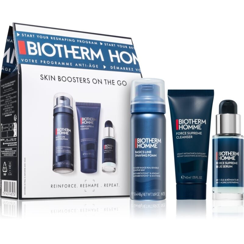 Biotherm Homme Force Supreme Cleanser darčeková sada pre mužov