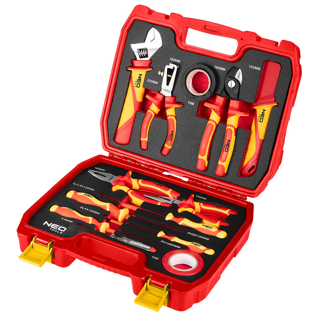 NEO TOOLS Elektrikárska súprava 13 el. 01-315