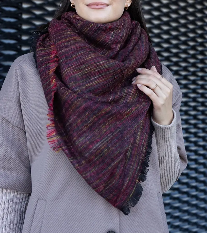 Gemre Ružový šál Nyomi