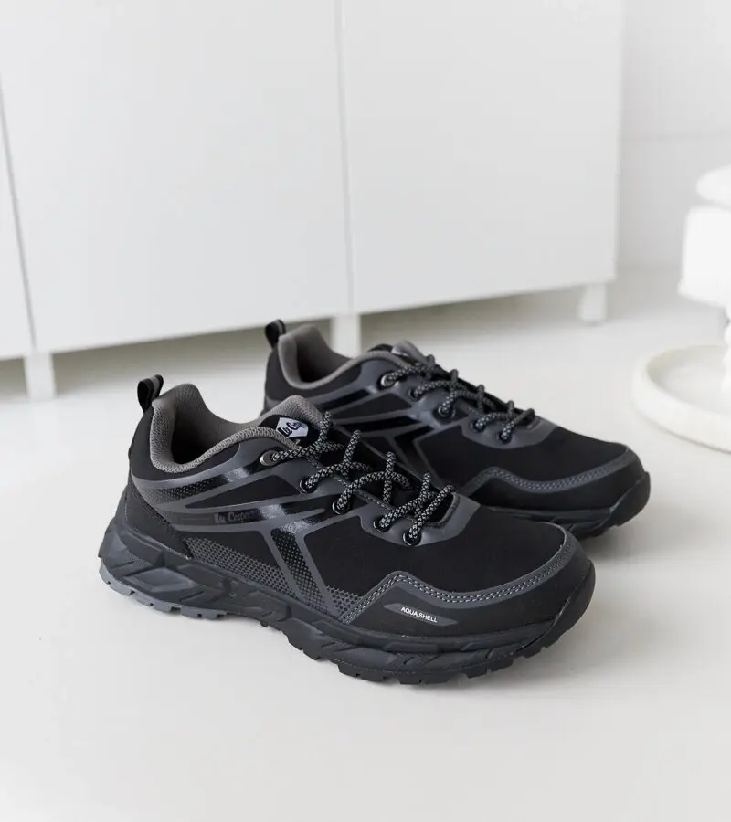 Lee Cooper - producent Čierne športové topánky Aqua Shell