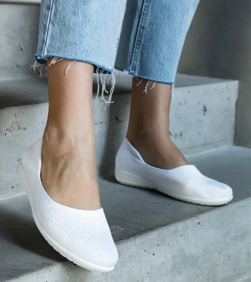 Gemre Čierne látkové baleríny Provencher