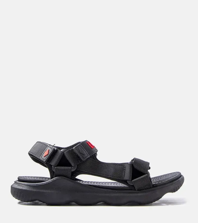 Lee Cooper - producent Čierne športové sandále LCW-23-34-1696M