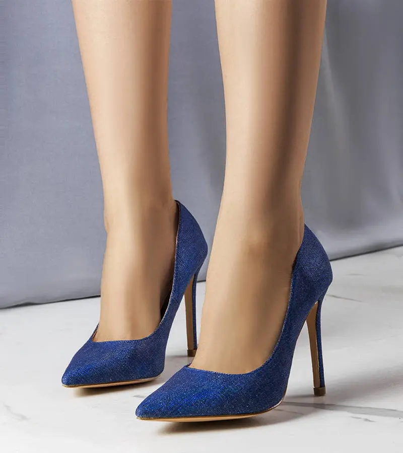 Gemre Tmavomodré trblietavé ihlice Patins