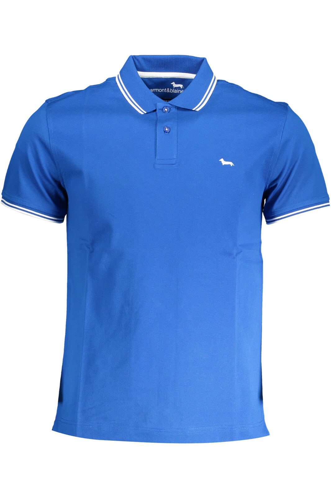 HARMONT & BLAINE POLO SHORT SLEEVE MAN BLUE
