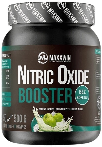Maxxwin nitric oxide booster bez kofeinu 500 g - jablko výpredaj