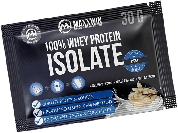 Maxxwin iso protein 90 30 g - malinový cheesecake